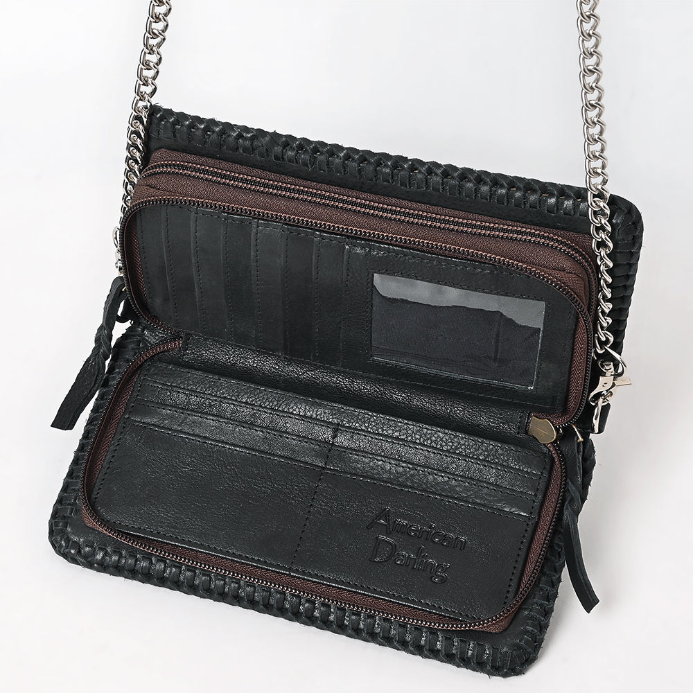 ADBGM760 Crossbody Chain Strap Genuine Western Leather Women Bag