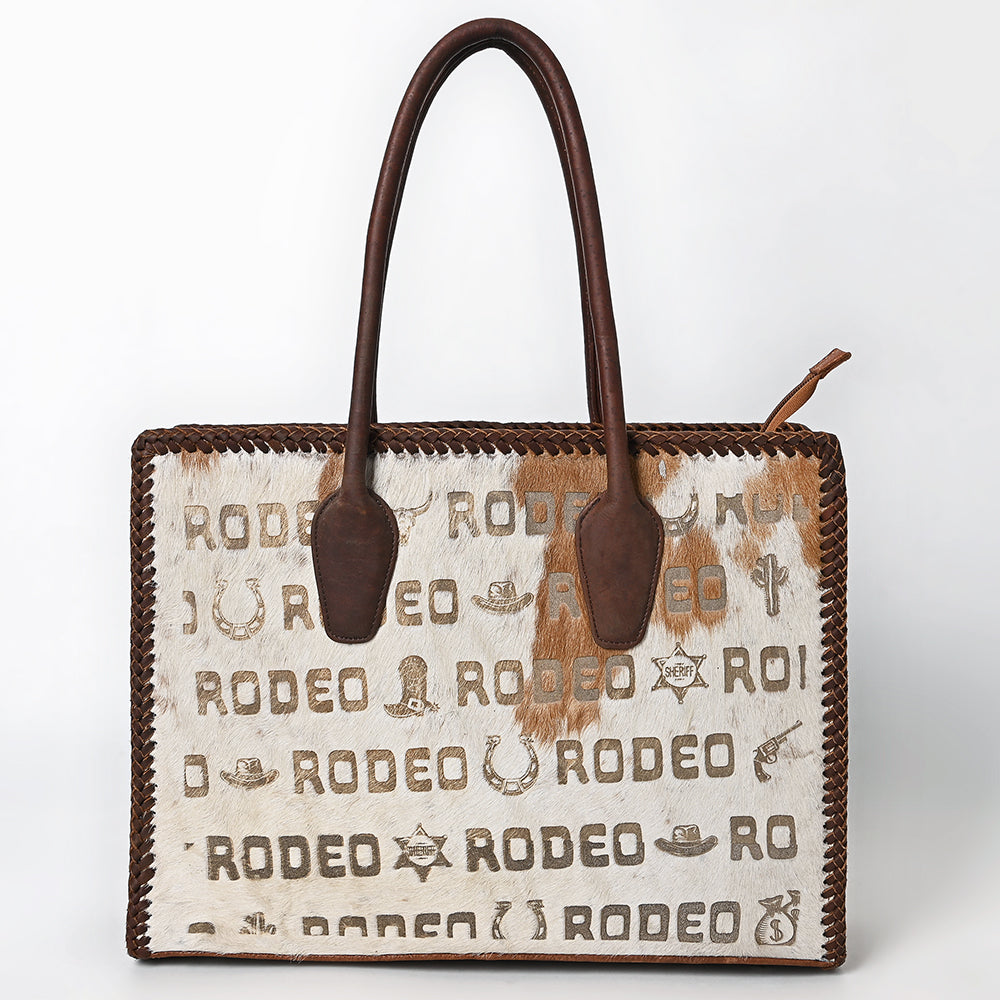 ADBGM763 Tote Hair-On Genuine Western Leather Women Bag