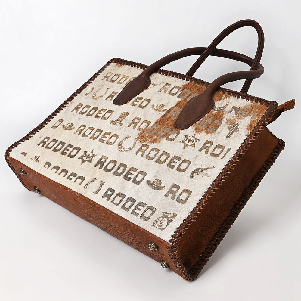 ADBGM763 Tote Hair-On Genuine Western Leather Women Bag