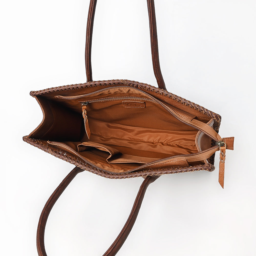 ADBGM763 Tote Hair-On Genuine Western Leather Women Bag