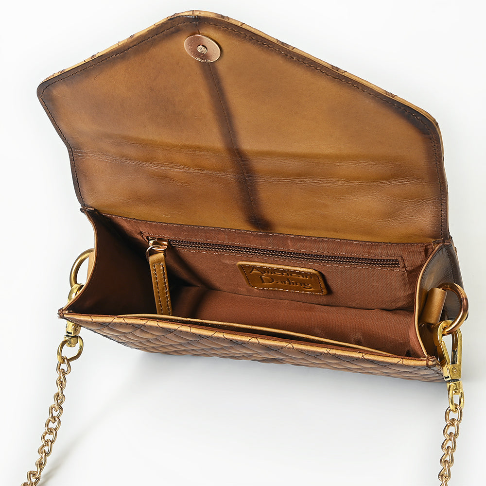 ADBGM766 Envelope Genuine Leather women bag western Bag