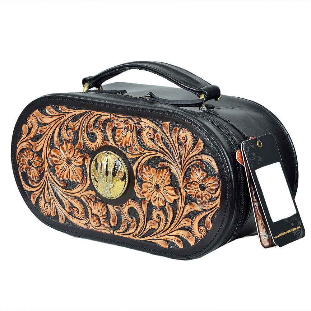 ADBGA863 Jewelry Case Genuine Leather Women Bag