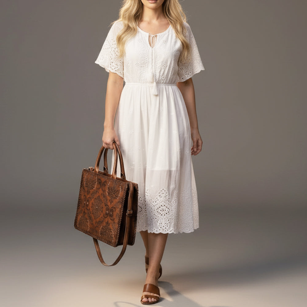 ADBGM773 Tote Genuine Leather women bag western Bag