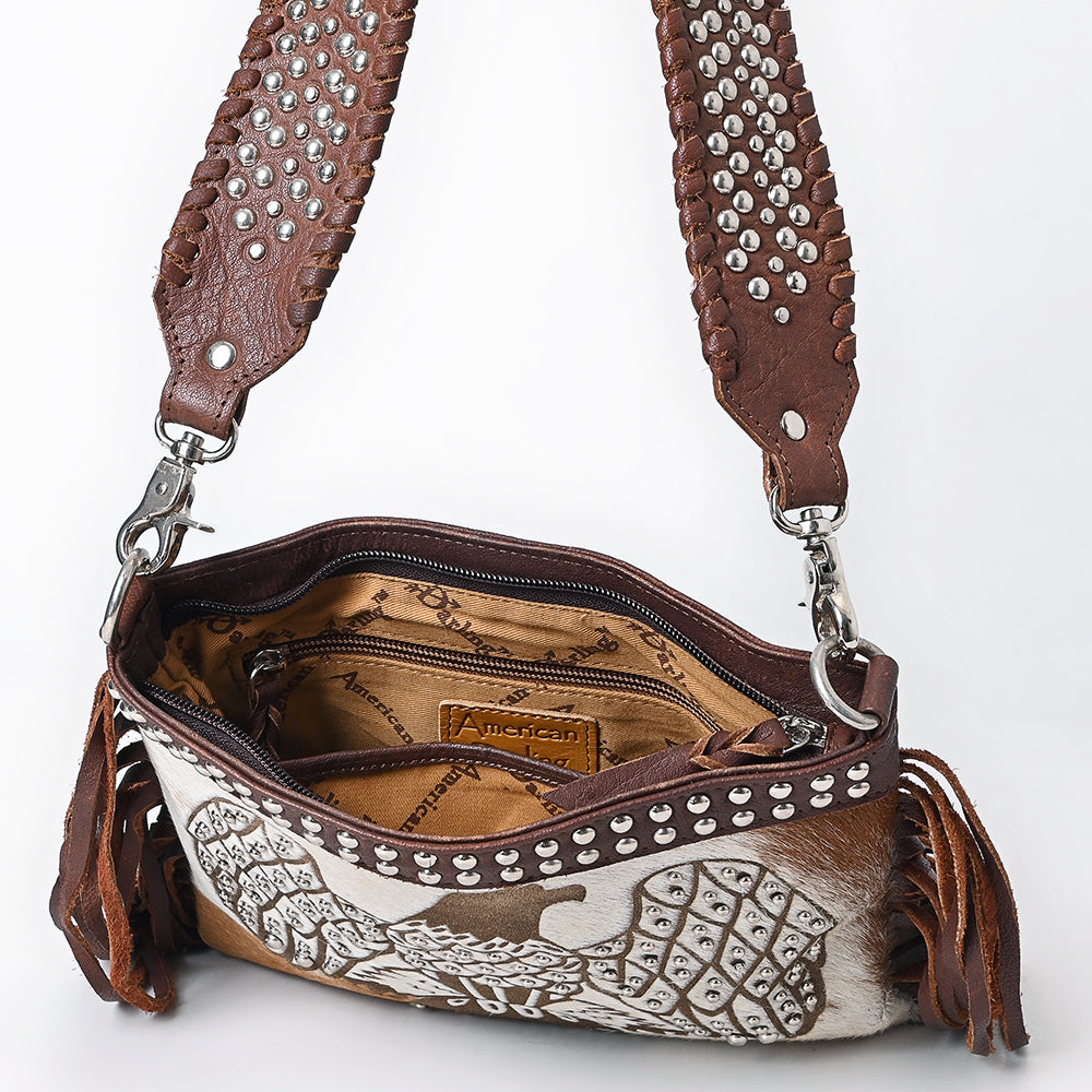 ADBGM779 Wallet Hair-On Genuine Western Leather Women Bag