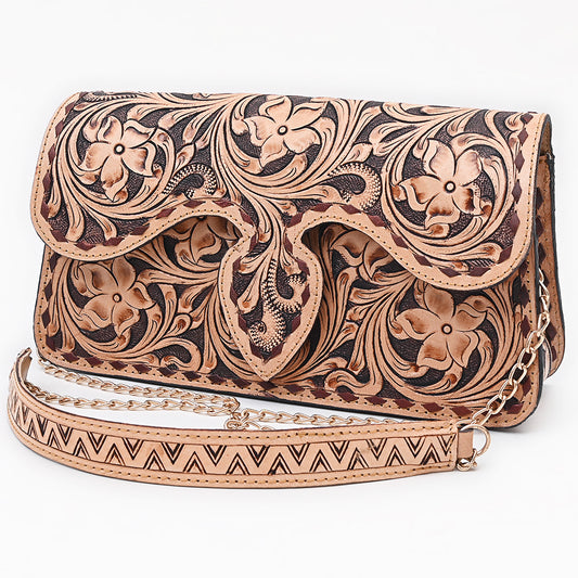 ADBGA877 Crossbody Hand Tooled Genuine Leather women bag western Bag