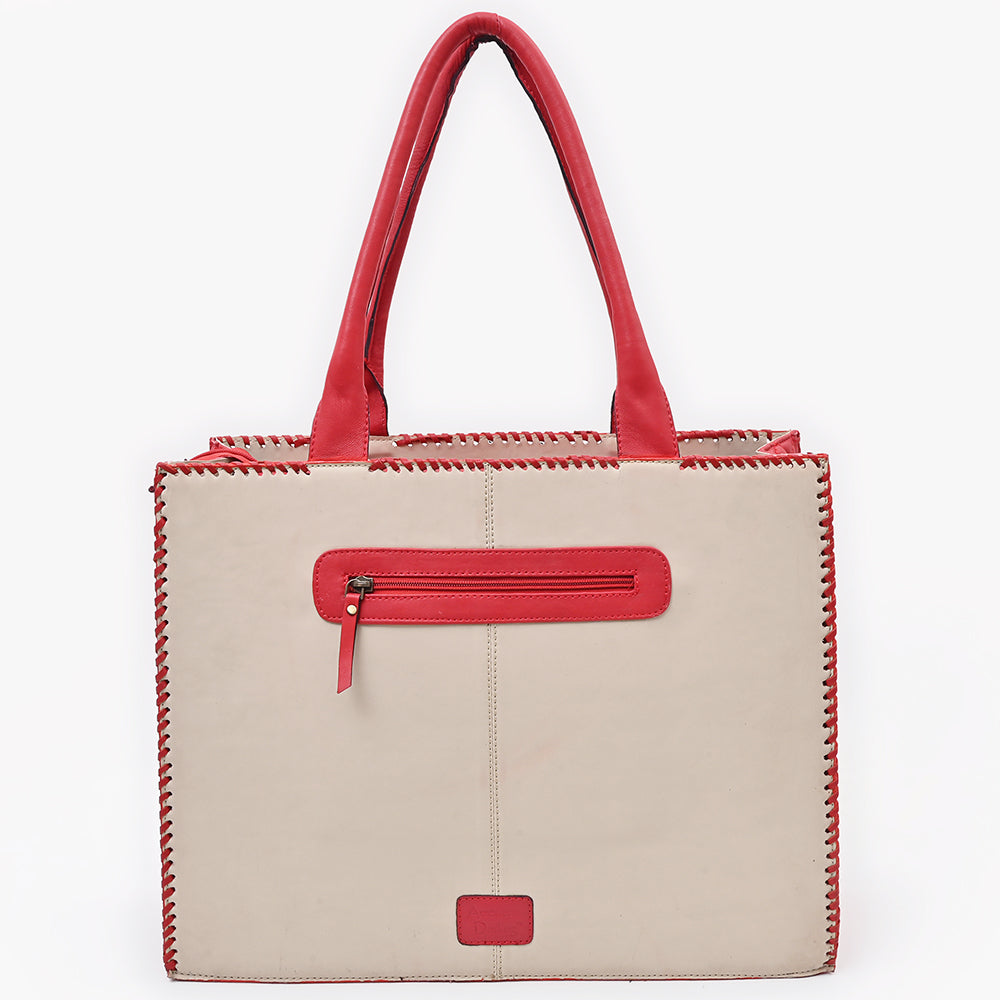 ADBGA882 Tote Embroidery Genuine Leather women bag western Bag