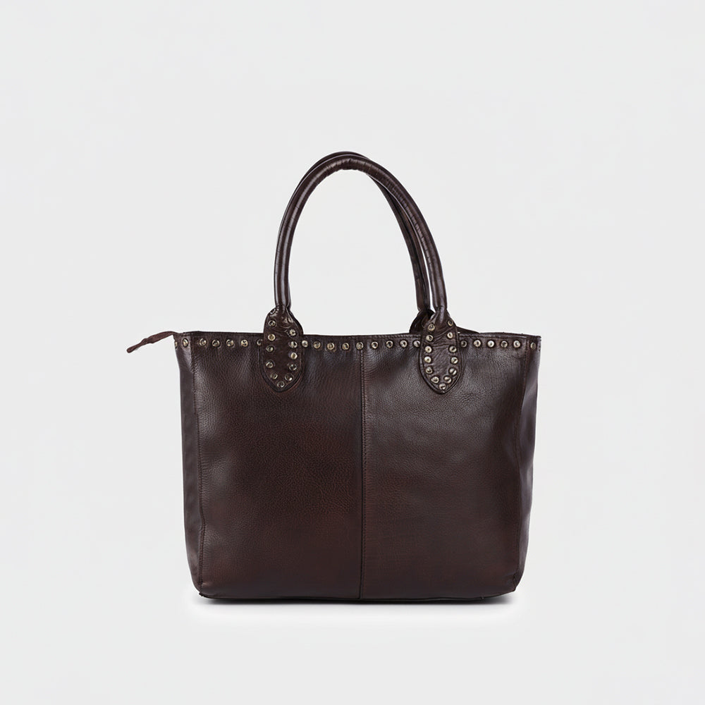 SWL139 Solviera -Handcrafted Riveted Tote