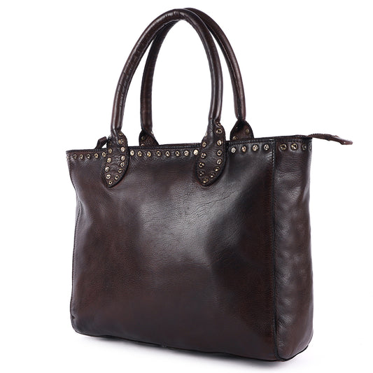 SWL139BRN Tote Genuine Leather women bag western Bag