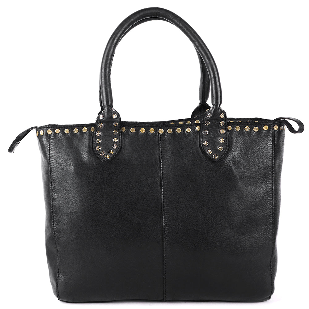 SWL139BLK Tote Genuine Leather women bag western Bag