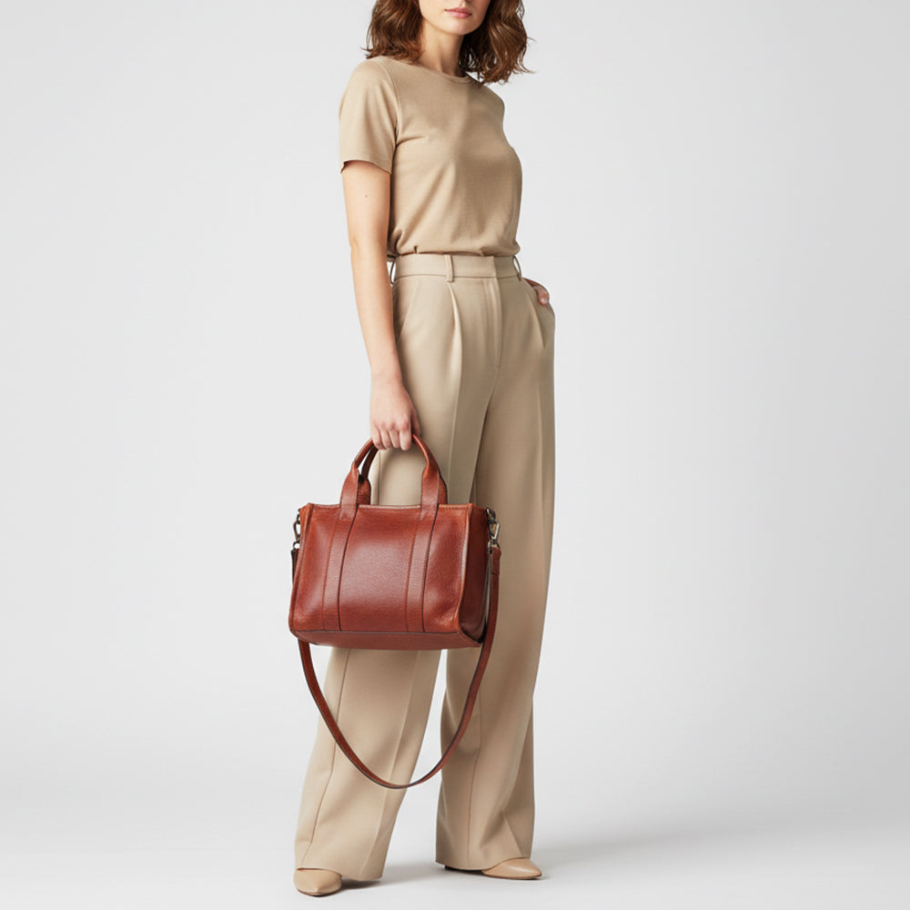 SWL140 Bravello - Premium Leather Tote Bag