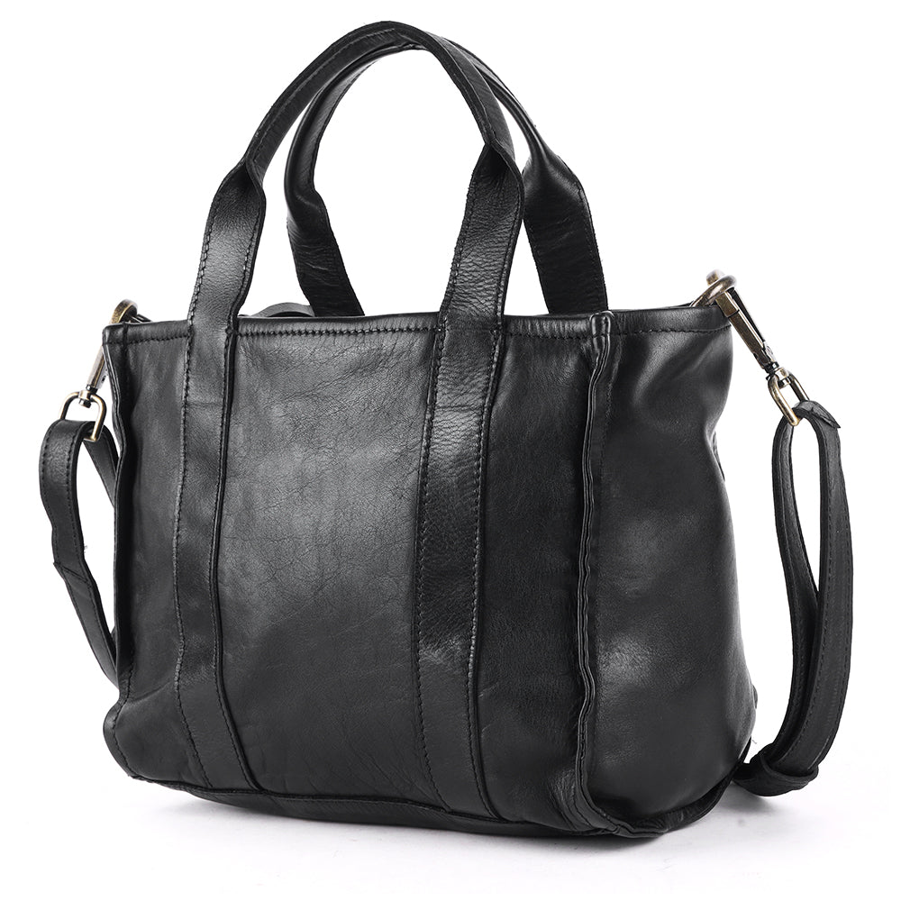 SWL140BLK Tote Genuine Leather women bag western Bag