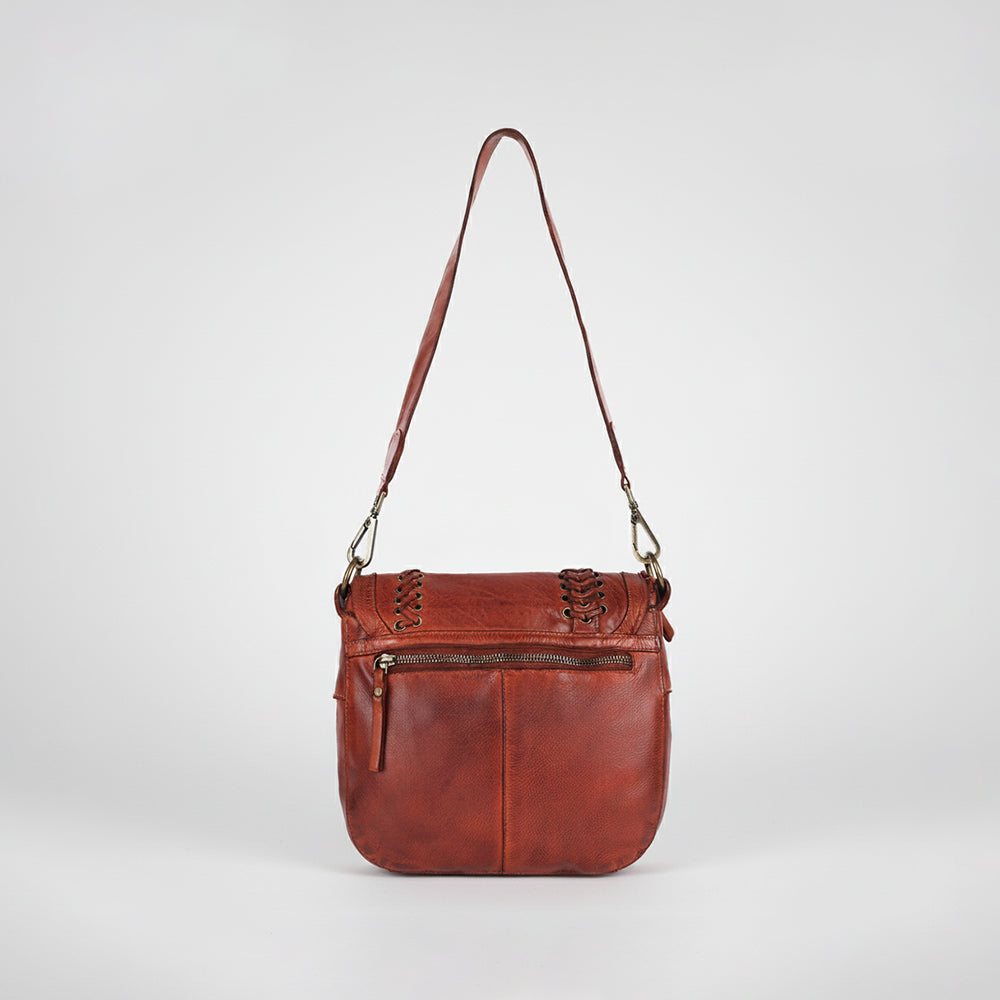 SWL141 Ardesia - Leather Braided Cross Body