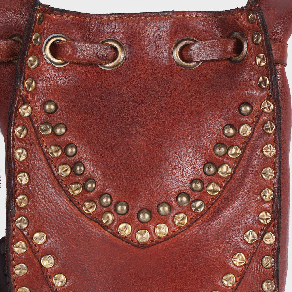 SWL143 Cordaro - Leather Pouch Cross Body