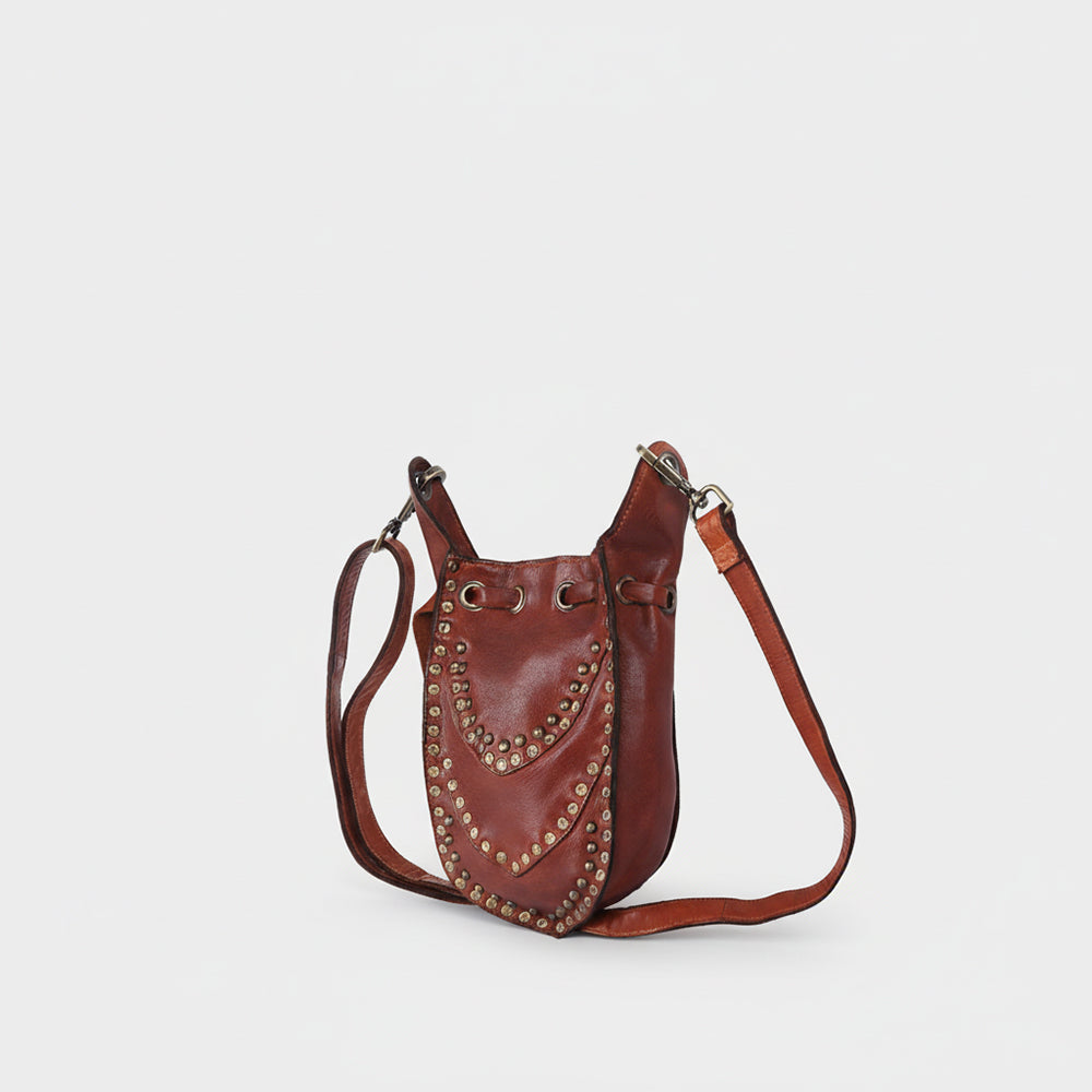 SWL143 Cordaro - Leather Pouch Cross Body