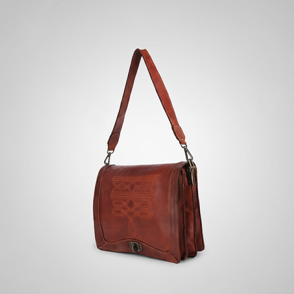 SWL144 Sabletta - Leather Essential Messenger Bag