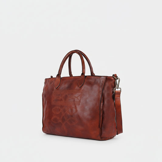 SWL145 Fioravio - Premium Leather Everyday Tote