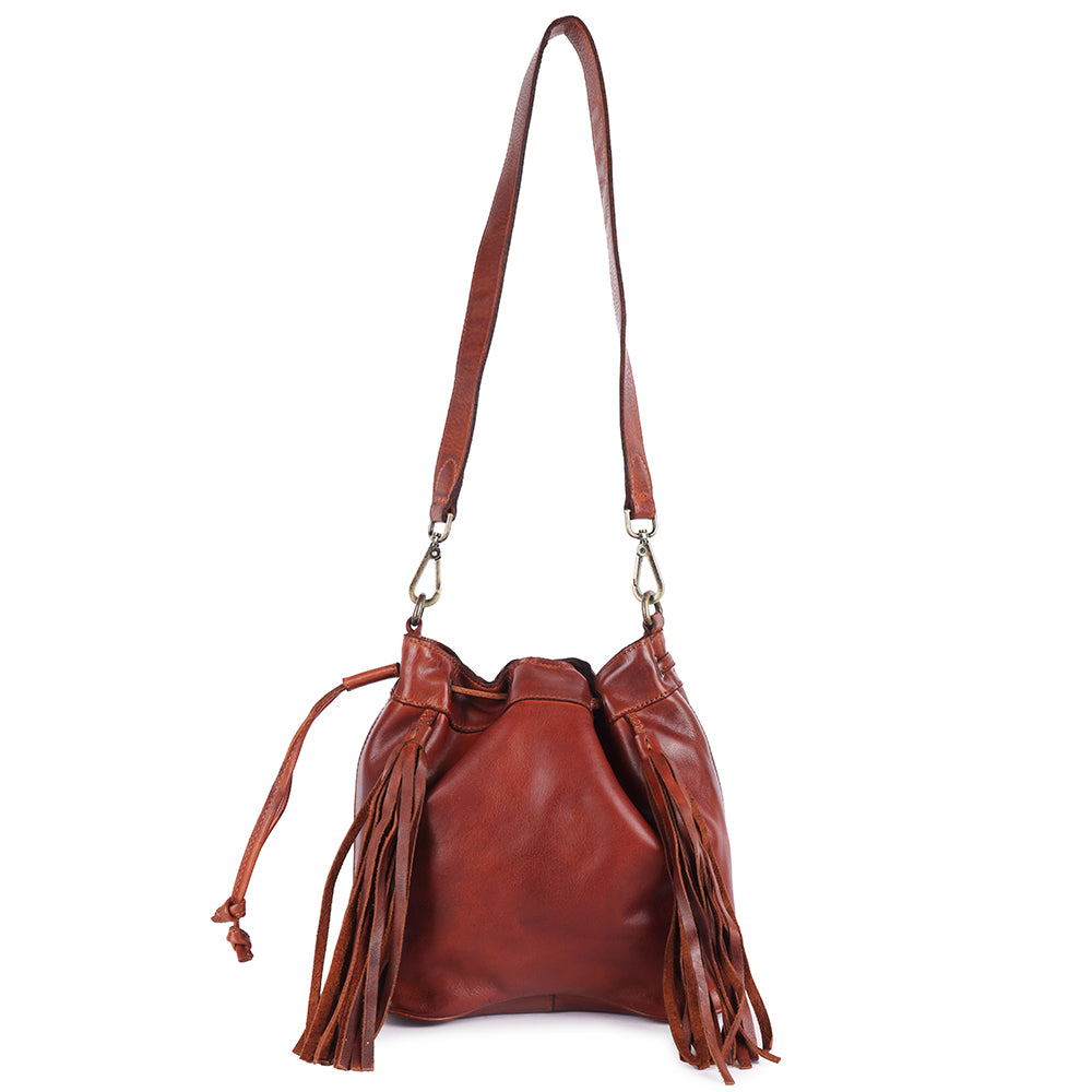 SWL148CG Bucket Genuine Leather women bag western Bag
