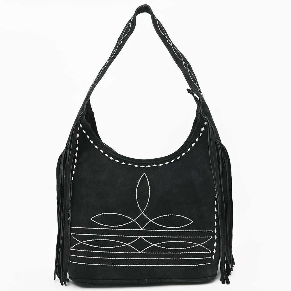 ADBG1812 Hobo Genuine suede Genuine Leather women bag western Bag