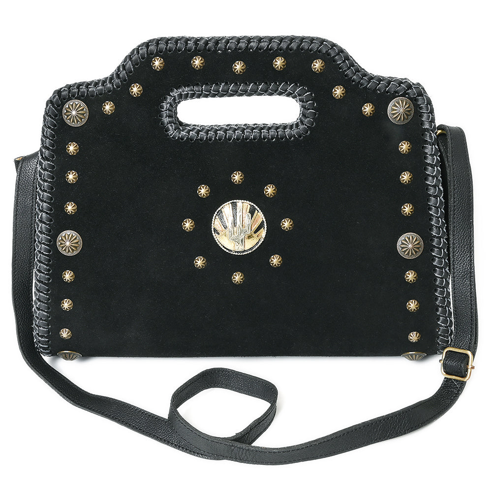 ADBGA904 Clutch Genuine suede Genuine Leather women bag western Bag