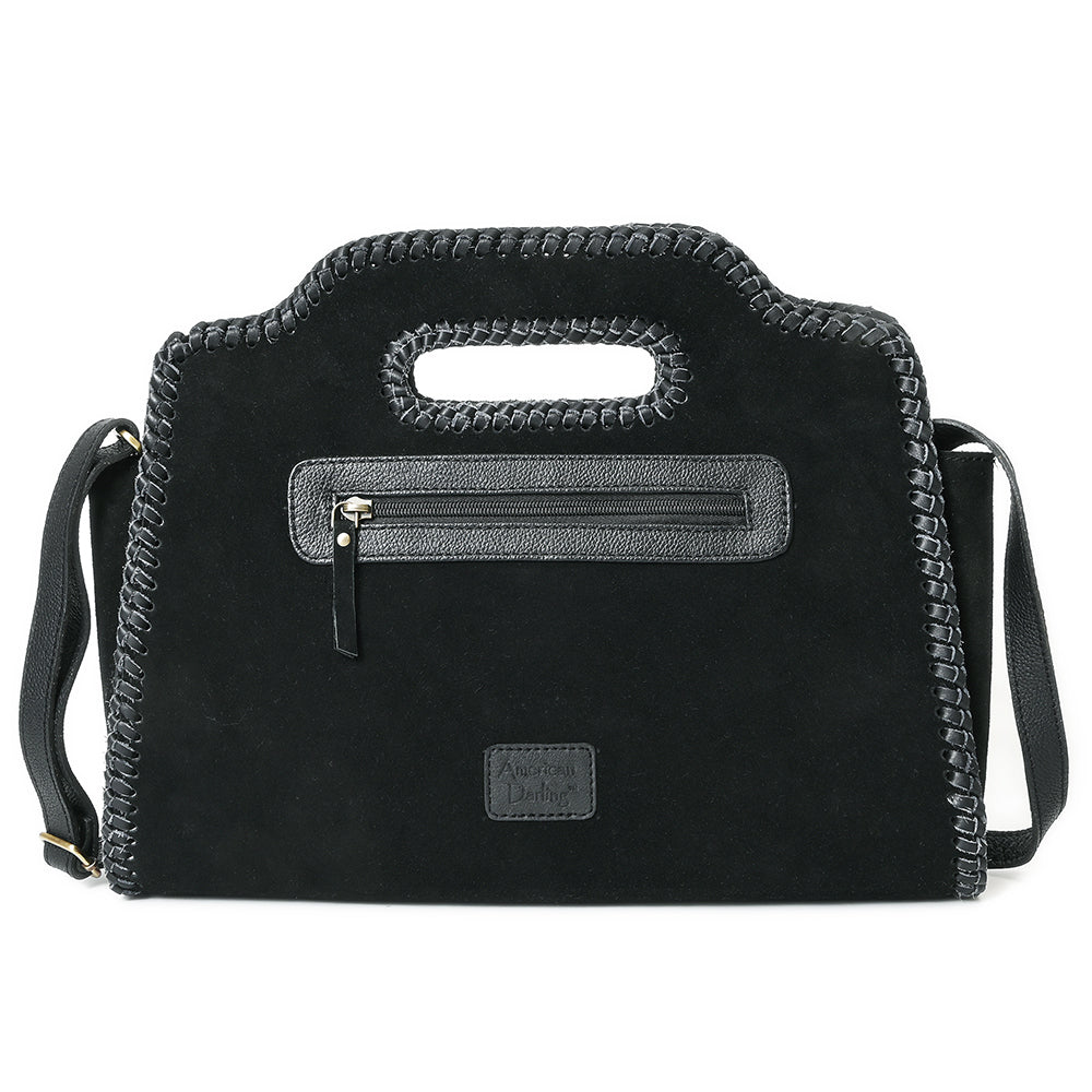 ADBGA904 Clutch Genuine suede Genuine Leather women bag western Bag