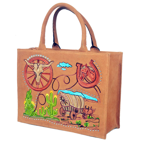 ADBGA922 Tote Genuine Leather Women Bag