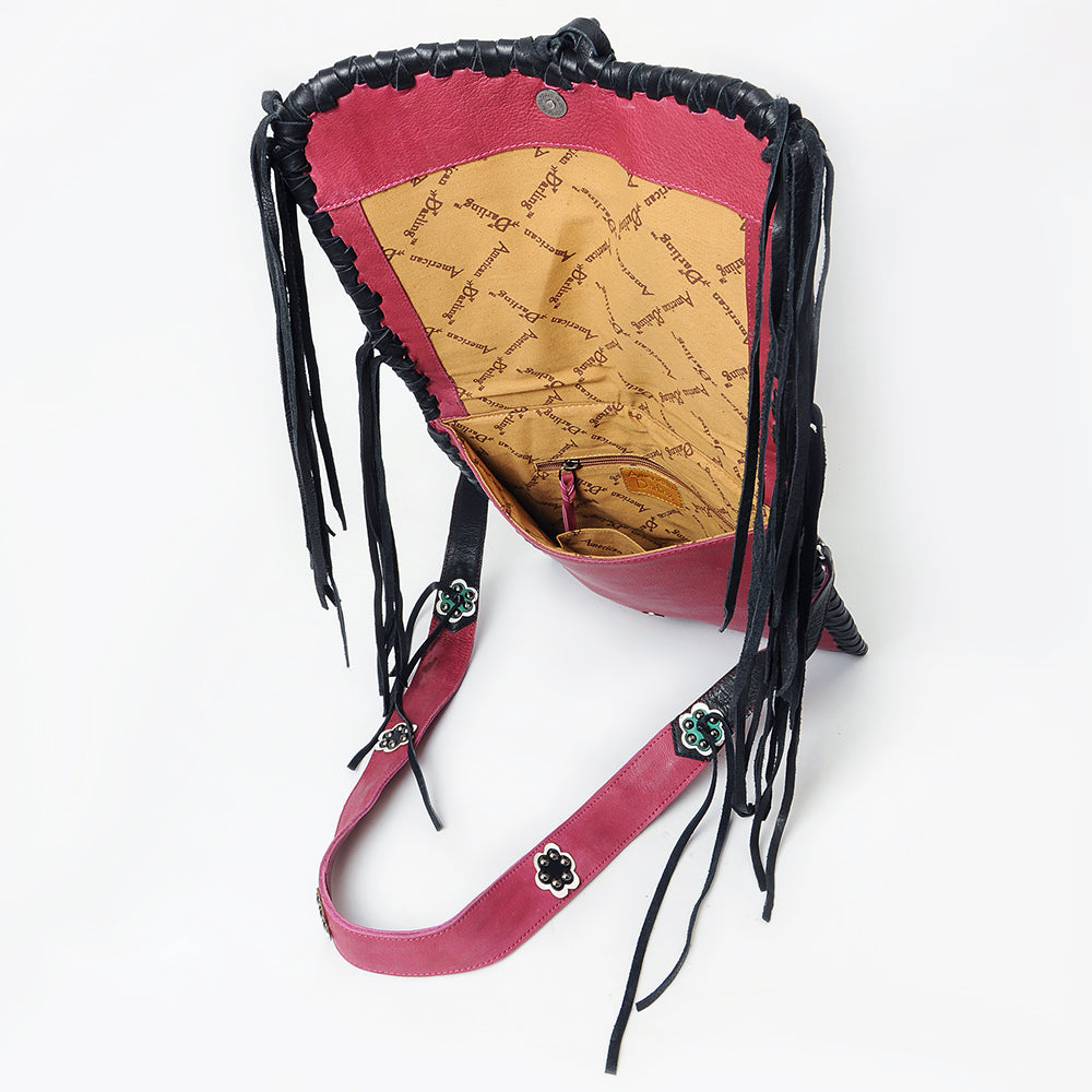 ADBGM808 Messenger Genuine Leather women bag western Bag