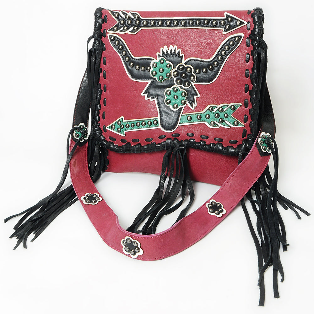 ADBGM808 Messenger Genuine Leather women bag western Bag