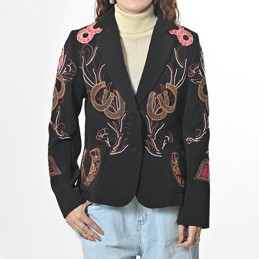 ADJKT077 American Darling Western Embroidered Apparel Bag - Handcrafted Luxe Fabric Carrier