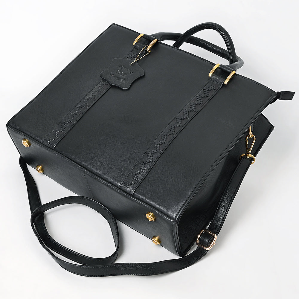 NMBGM199D Briefcase Genuine Western Leather Women Bag