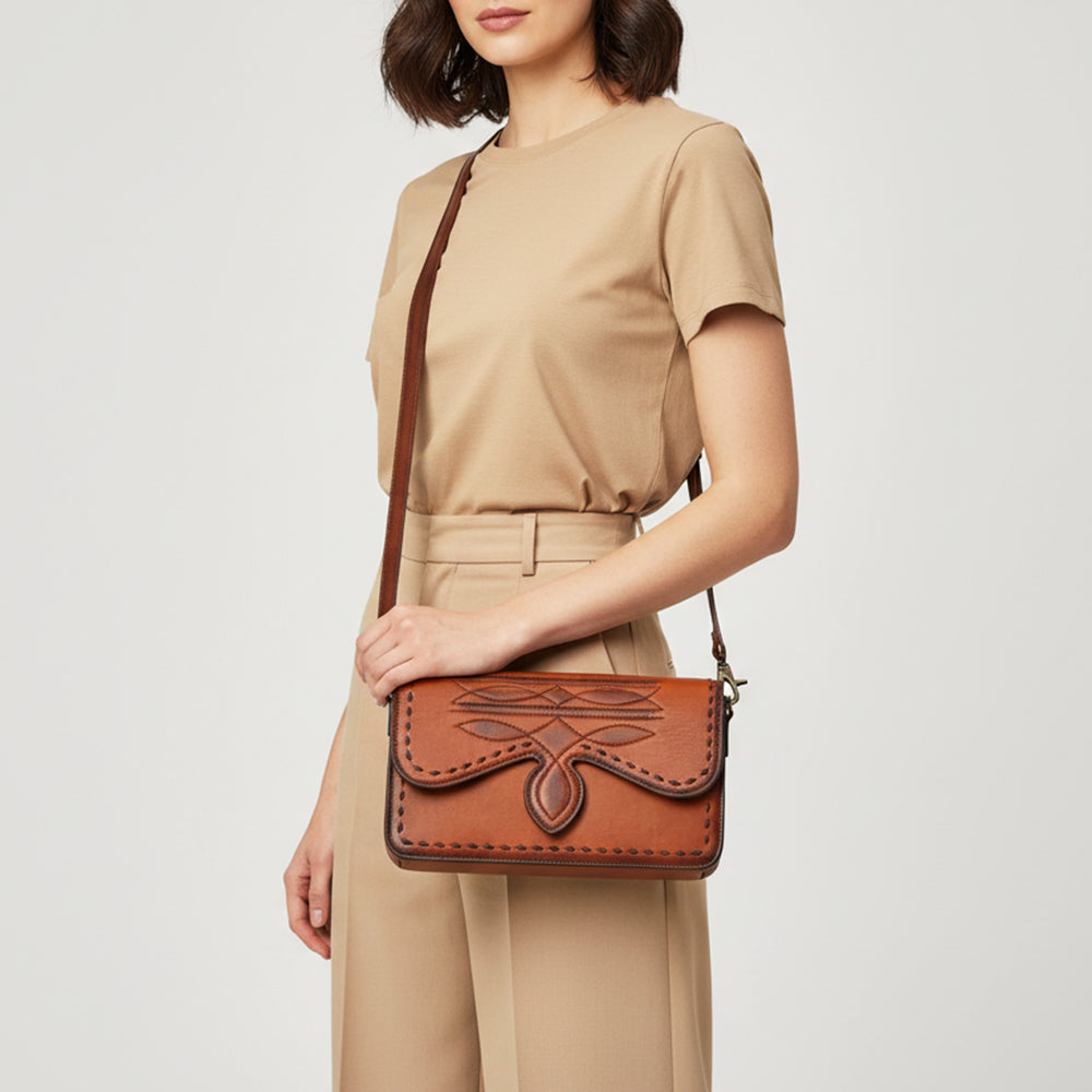 ADBGM819 Crossbody Genuine Leather Women Bag