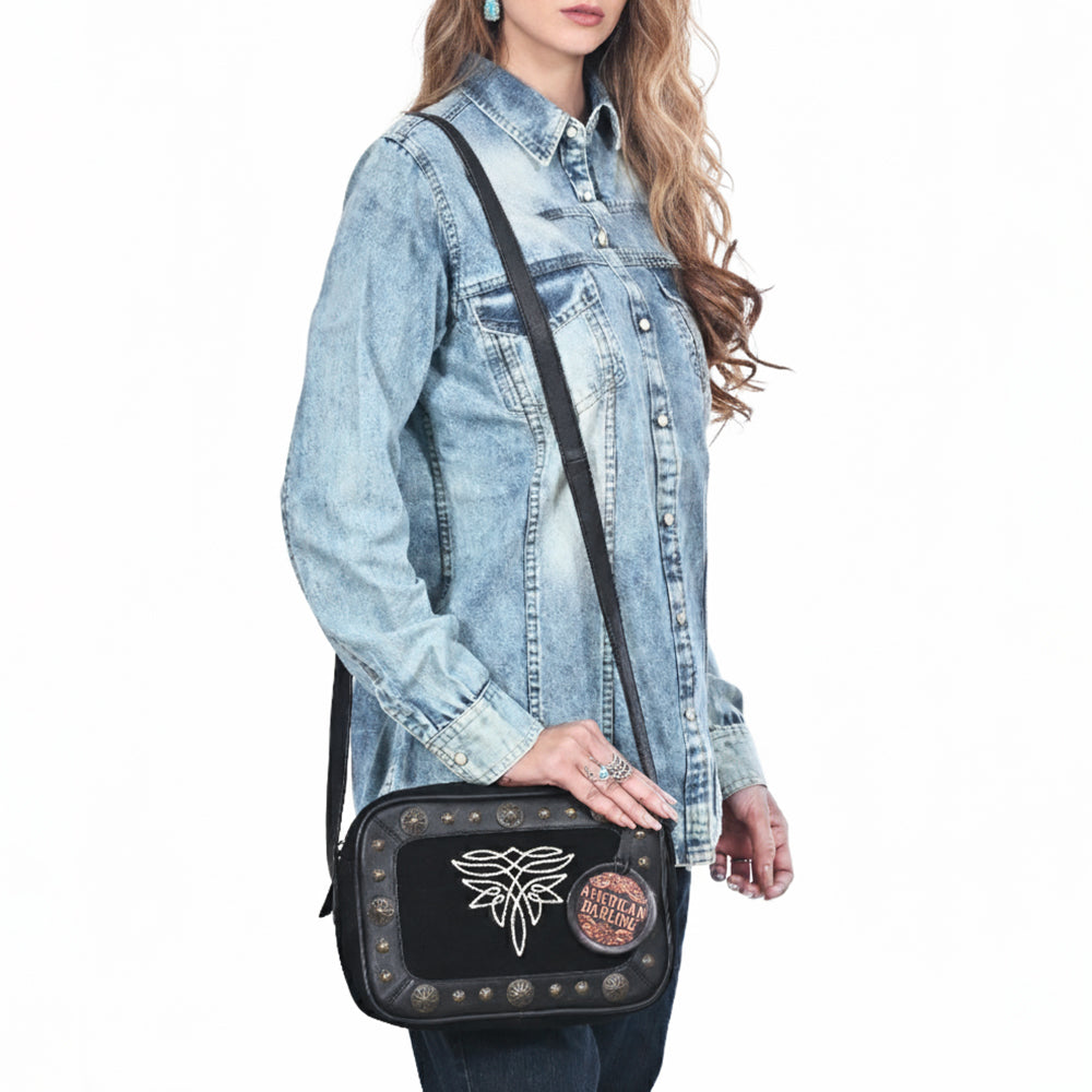 ADBGA955A Camera Bag Genuine Leather Women Bag