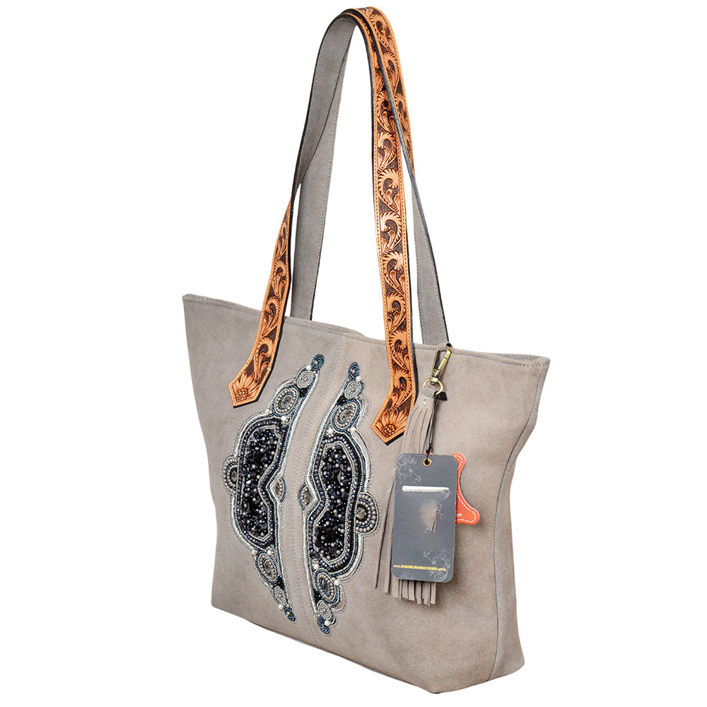 ADBGA967 Tote Hand Tooled Genuine Leather Women Bag