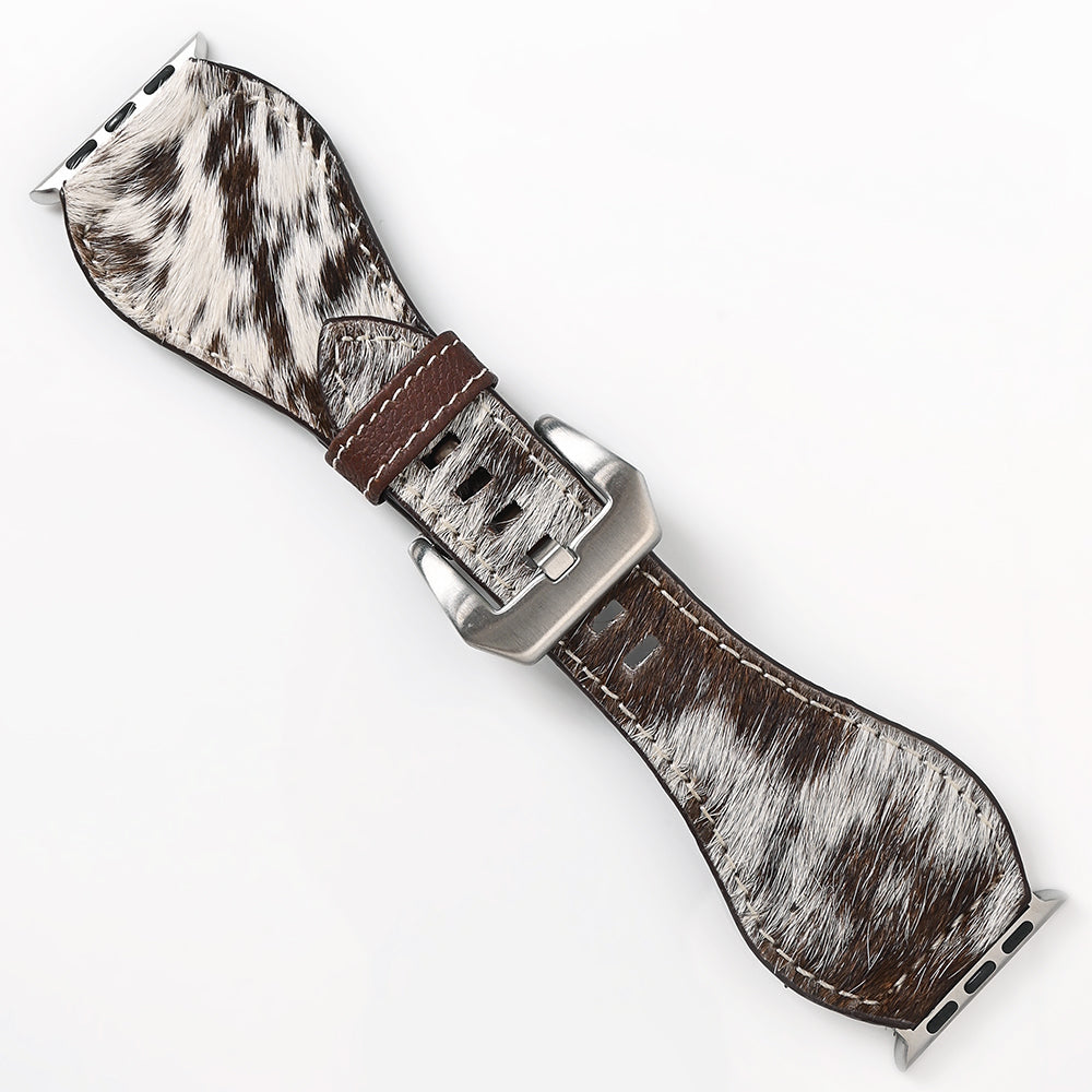 ADWAM130 Beautifully Hair-On Genuine Leather I watch Strap Unisex