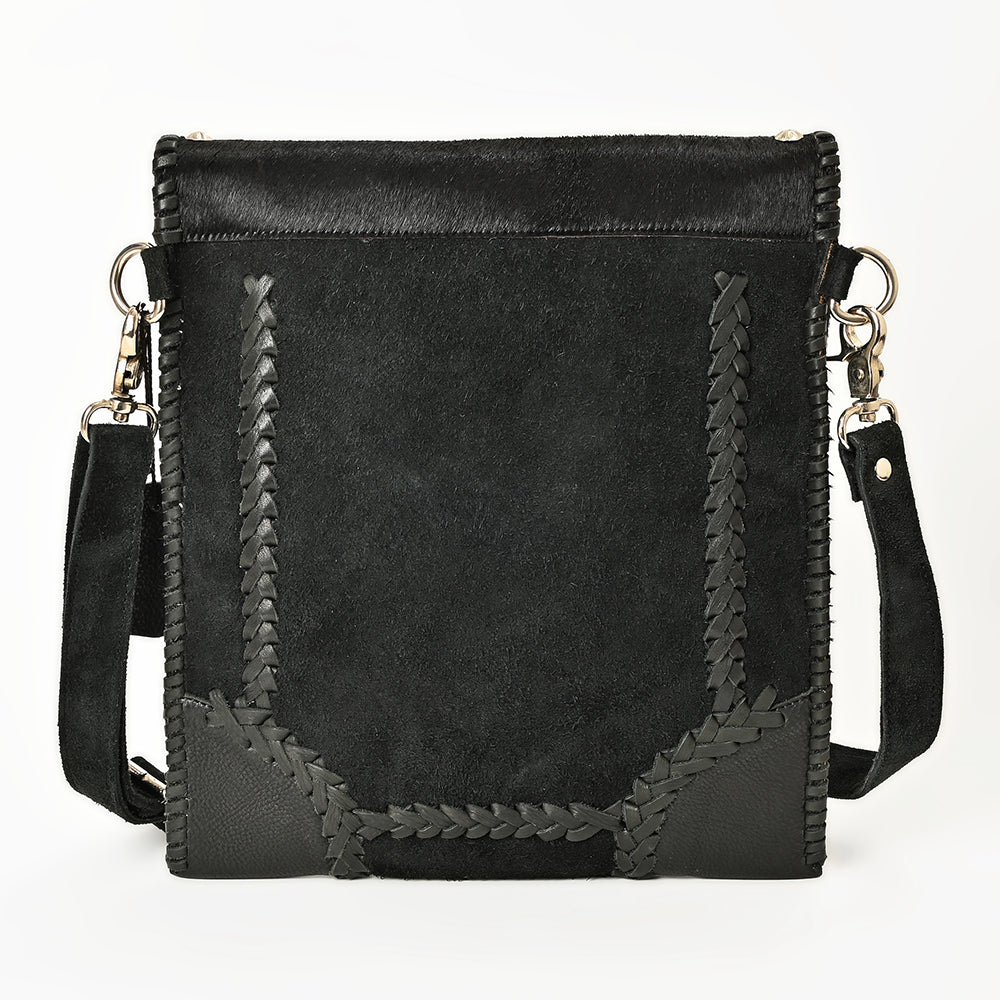 ADBGM839 Crossbody Hair On Genuine Leather Women Bag