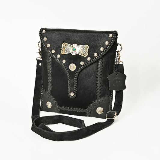 ADBGM839 Crossbody Hair On Genuine Leather Women Bag