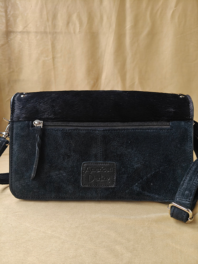 ADBGM849 Wallet Hair On Genuine suede Leather Women Bag