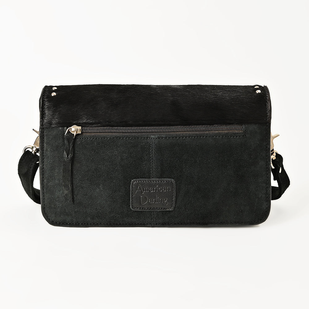ADBGM849 Crossbody Hair On Genuine suede Leather Women Bag