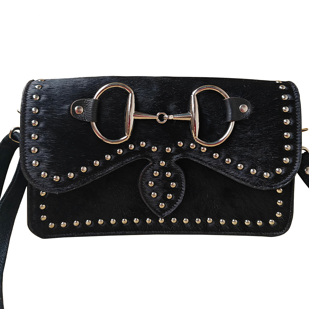 ADBGM849 Wallet Hair On Genuine suede Leather Women Bag