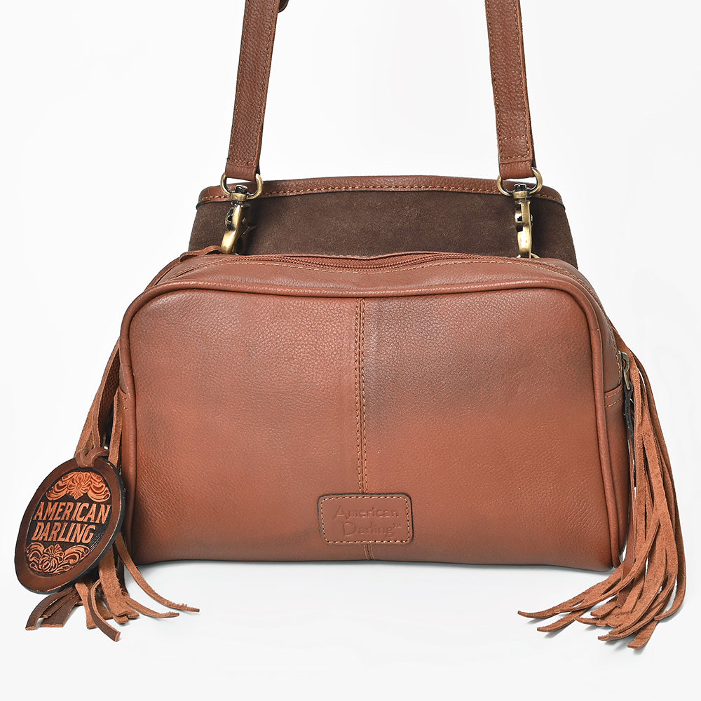 ADBGA999 Bucket Genuine Leather Women Bag