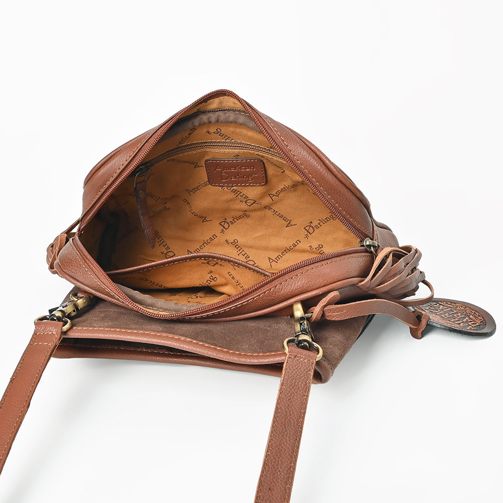 ADBGA999 Bucket Genuine Leather Women Bag