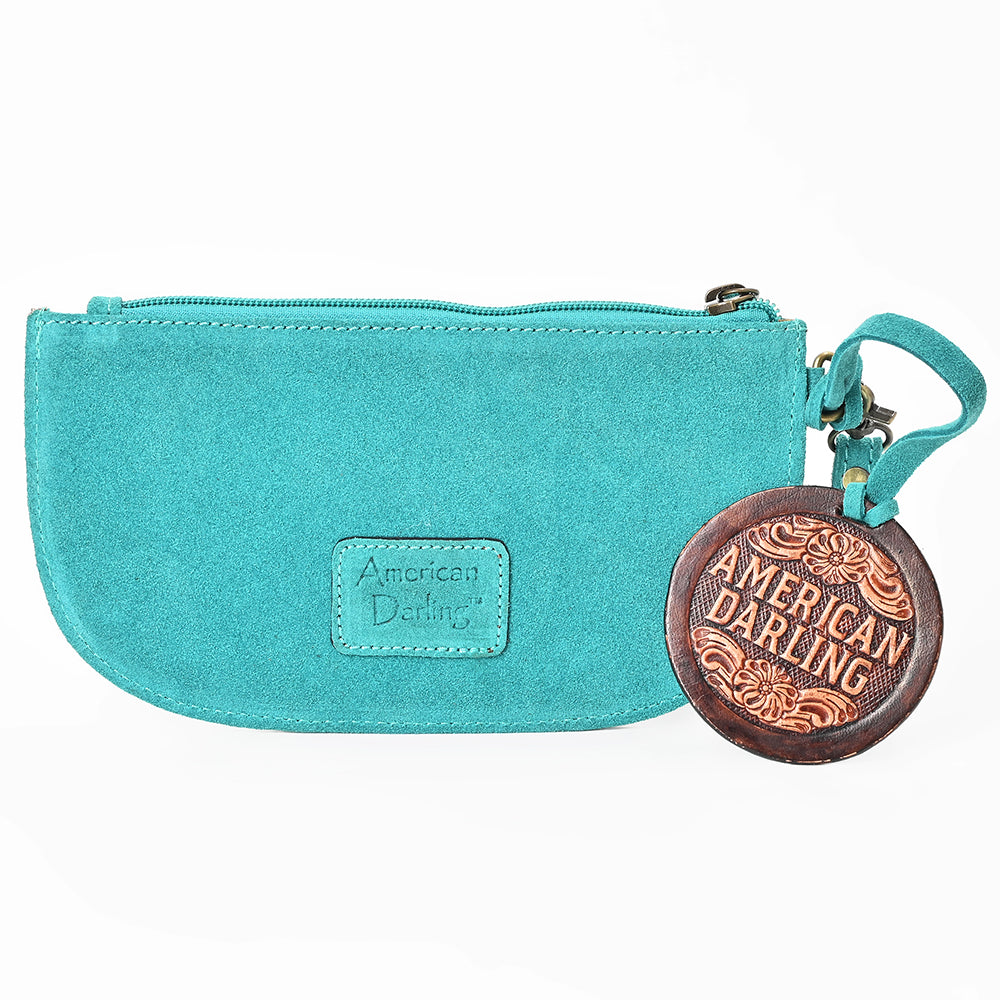 ADBGA1011A Wristlet Genuine Leather Women Bag