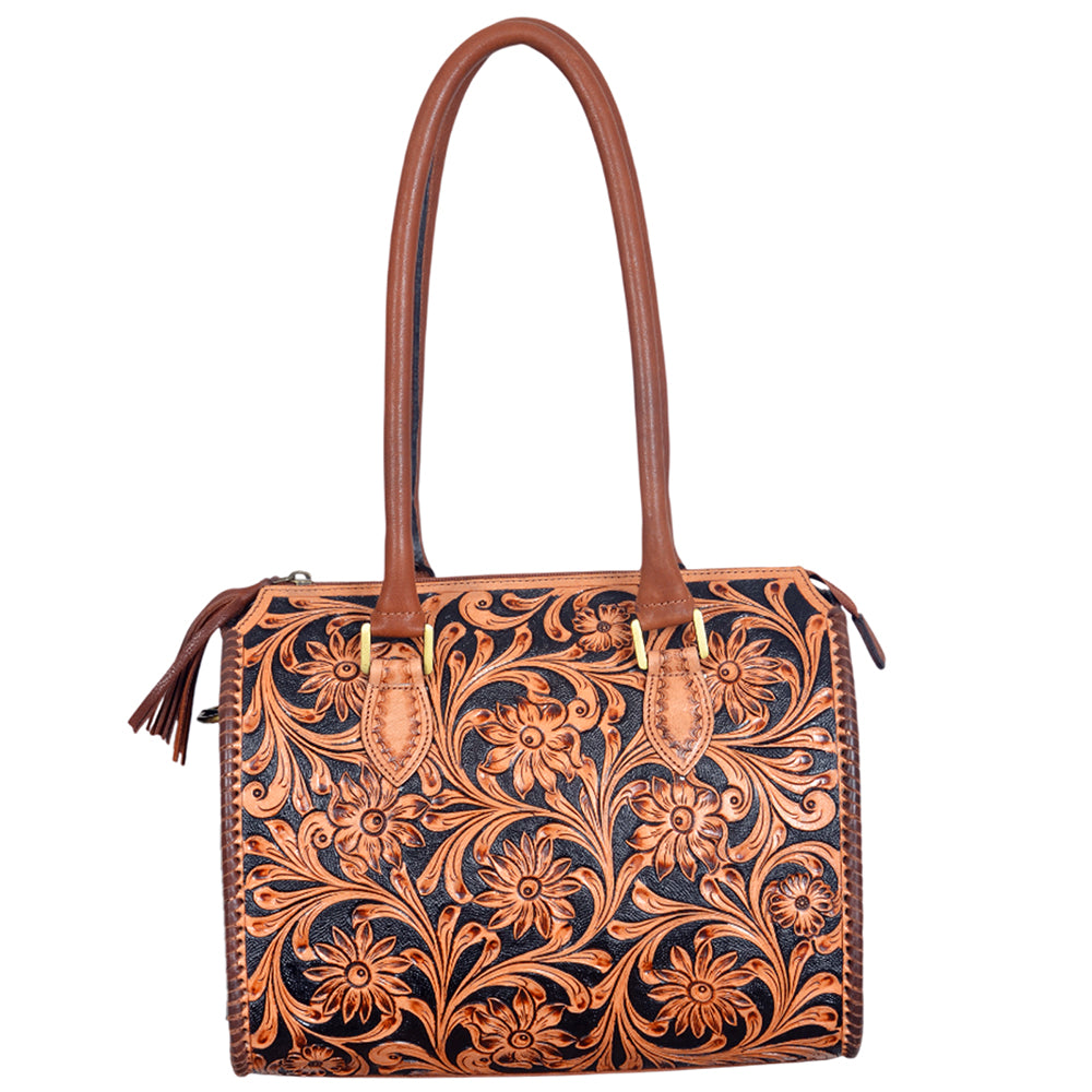 ADBGA1046 Tote Hand Tooled Genuine Leather Women Bag
