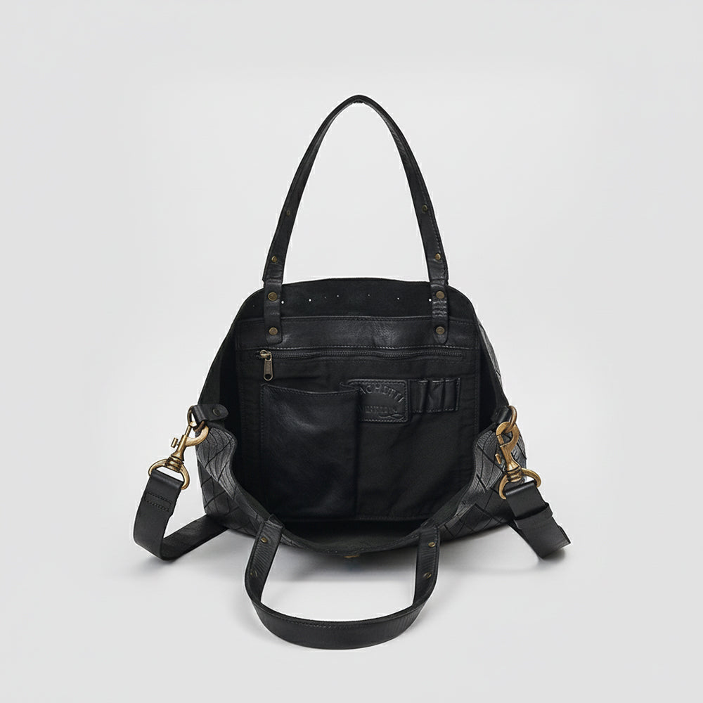 SWC475 Rosetta - Luxury Leather Tote Bag