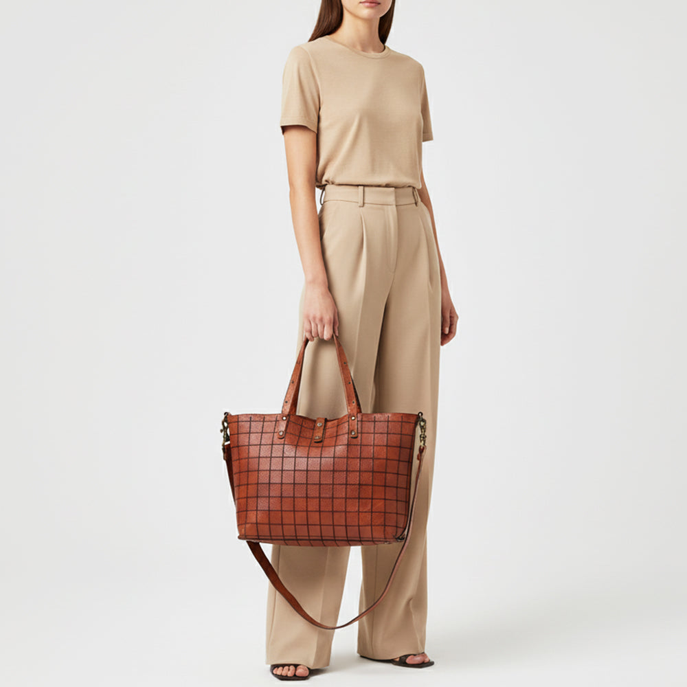 SWC475 Rosetta - Luxury Leather Tote Bag