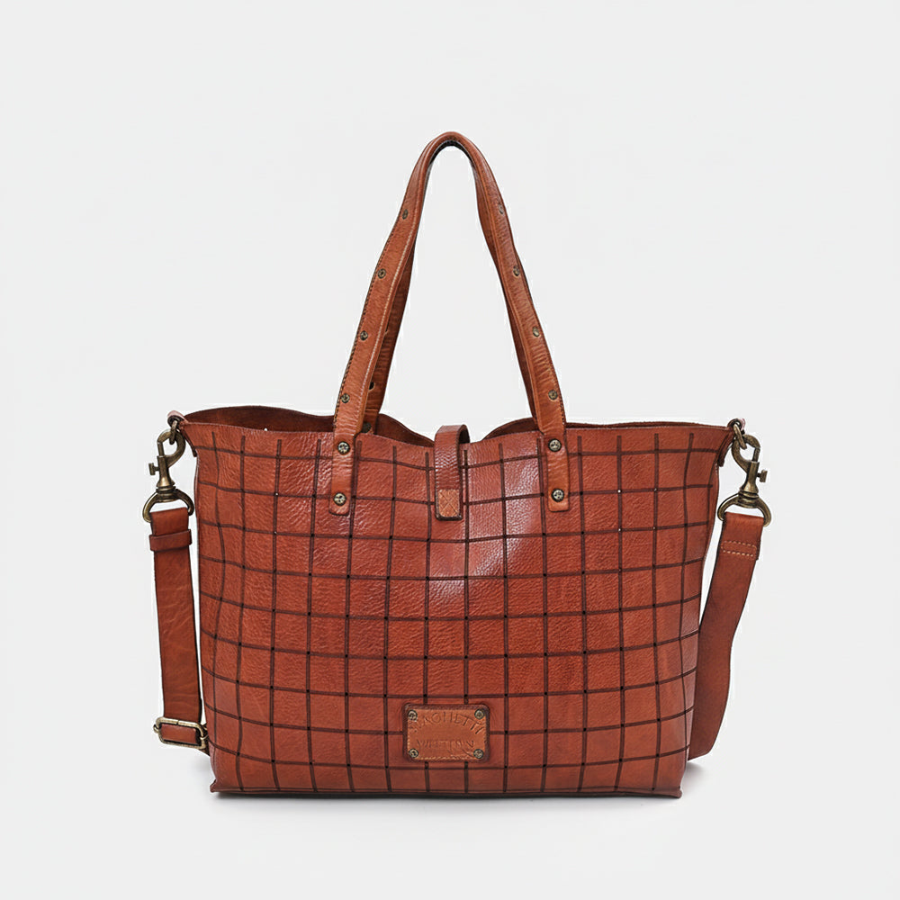 SWC475 Rosetta - Luxury Leather Tote Bag