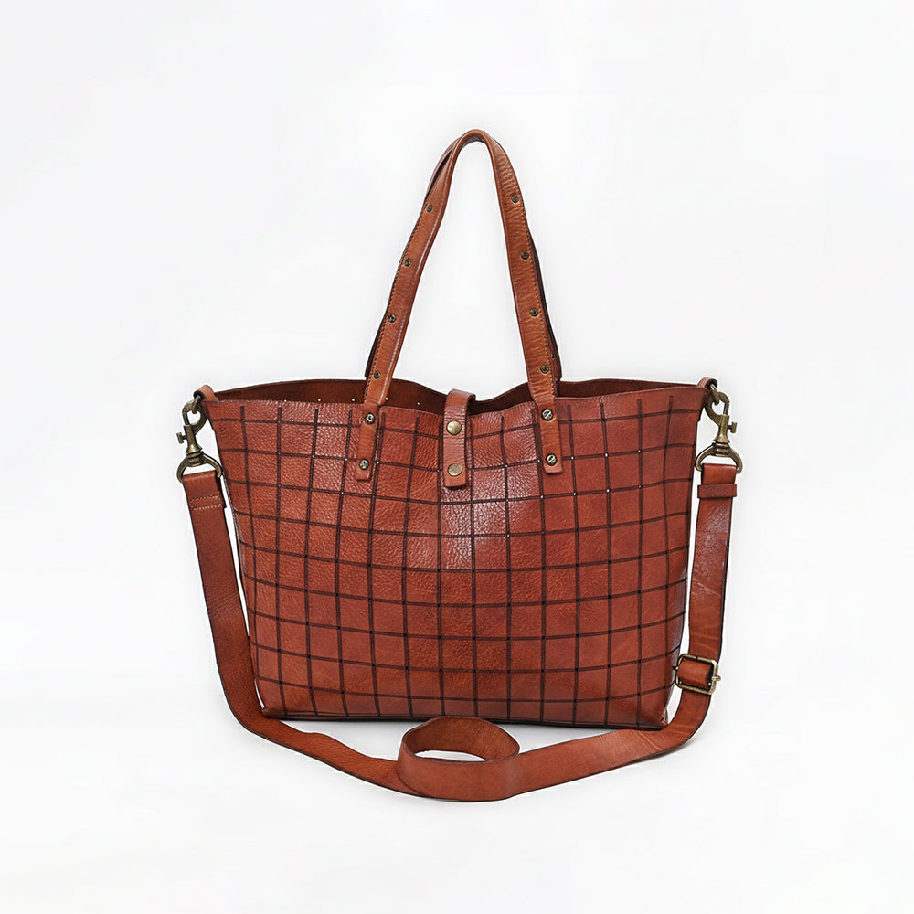SWC475 Rosetta - Luxury Leather Tote Bag