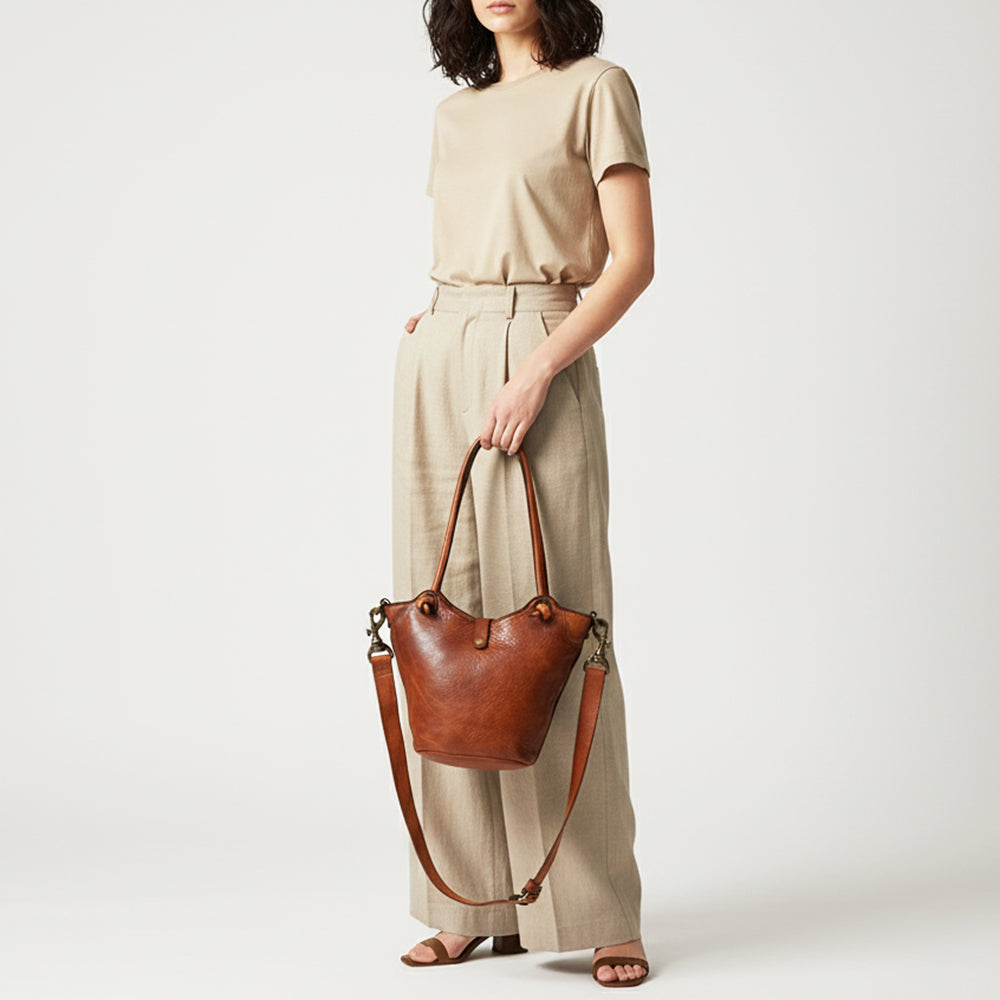 SWC479 Cavallo - Full Grain Leather Shoulder Bag