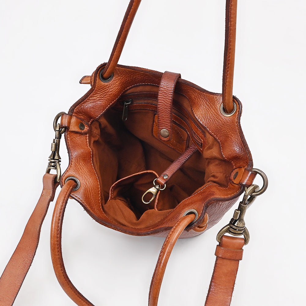 SWC479 Cavallo - Full Grain Leather Shoulder Bag