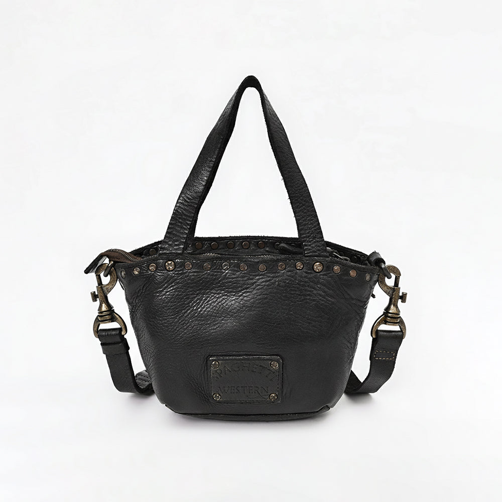 SWC480 Bellavento - Leather Riveted Tote