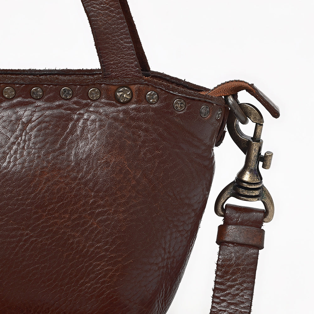 SWC480 Bellavento - Leather Riveted Tote